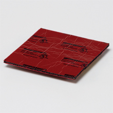 Product image for BLINE EP44 4IN SQ BOX FIRESTP PAD