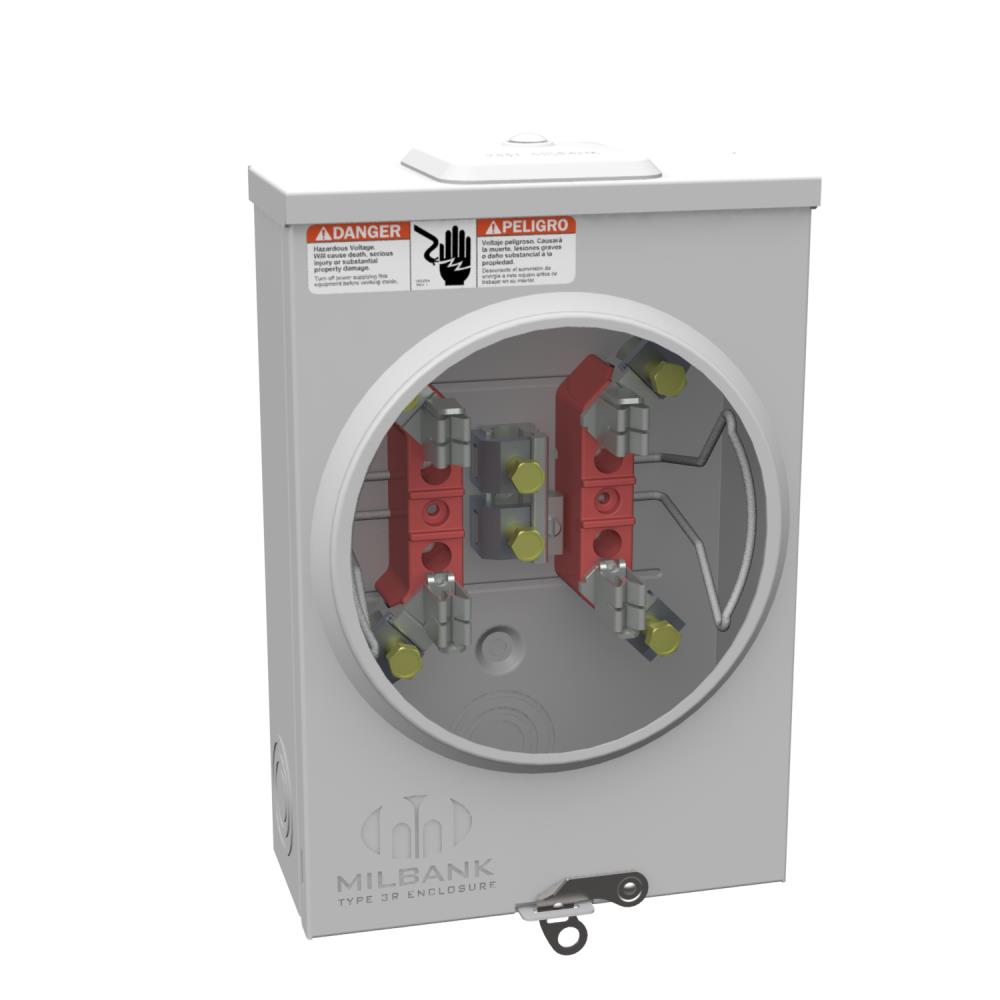 4 TERM RNGLS SML CLS PLT TRIPLEX GND STN-STL HSP ALUM PAINTED EXT HEX