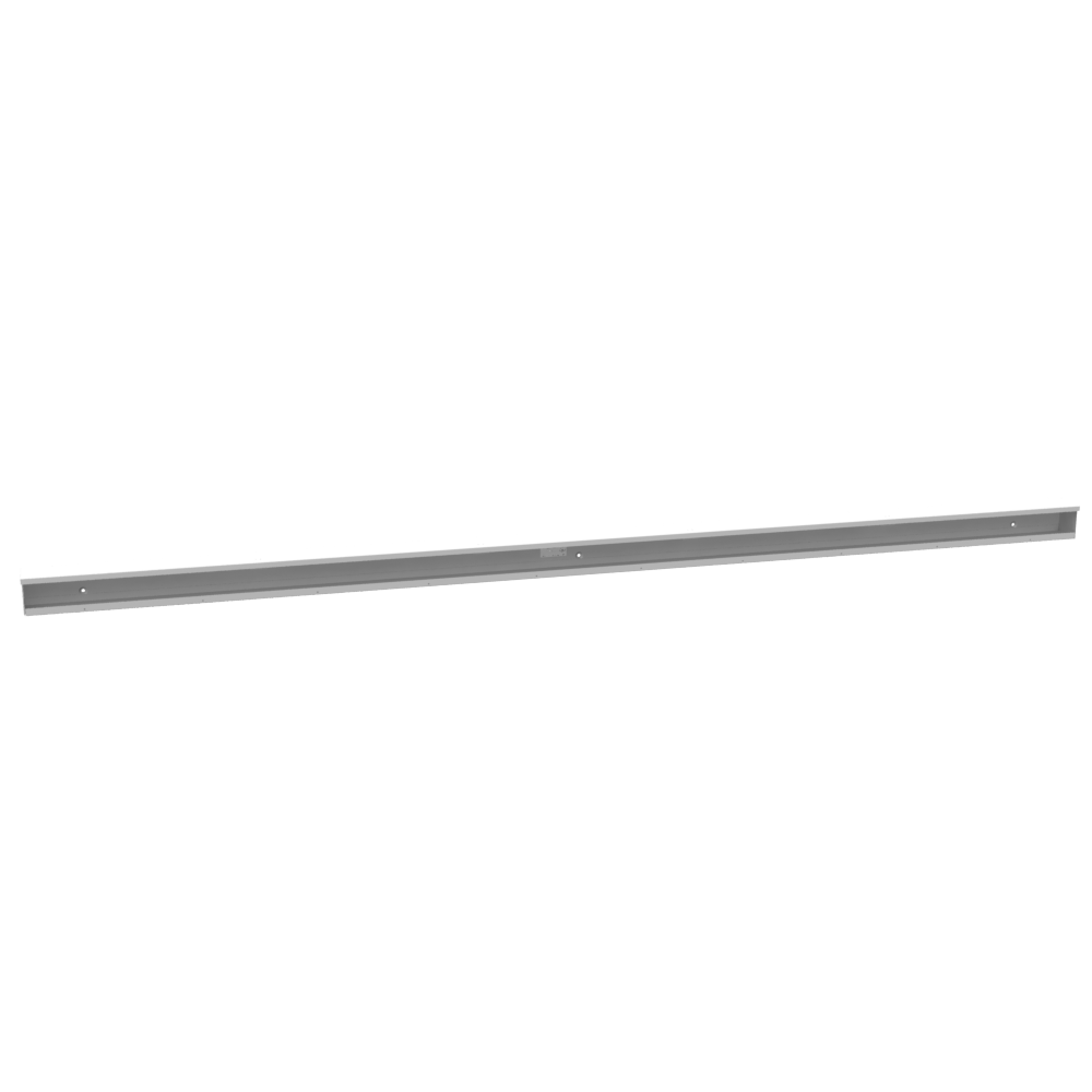 Screw Cover Wireway NEMA 3R Steel No Knockouts ANSI 61 Gray