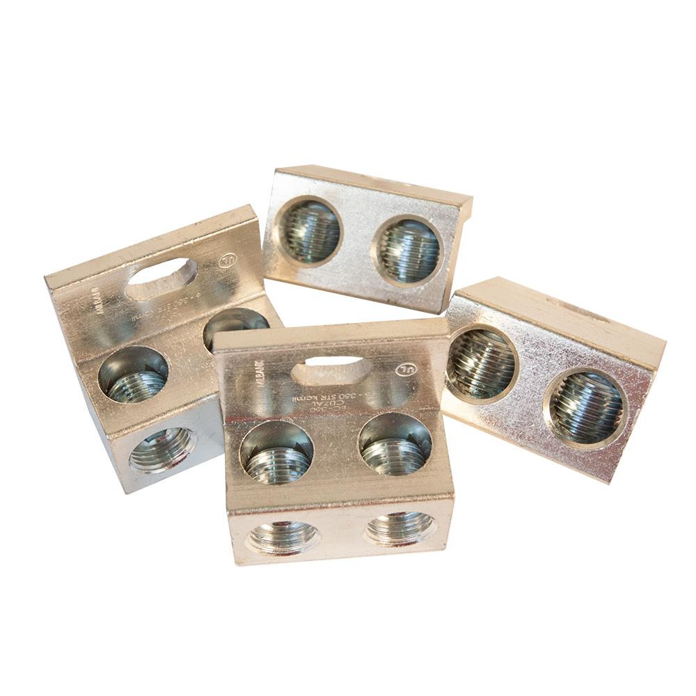 Milbank K3442 Lug Kit Twin 6350kcmil Mechanical .375 Stud Hole 4 Per