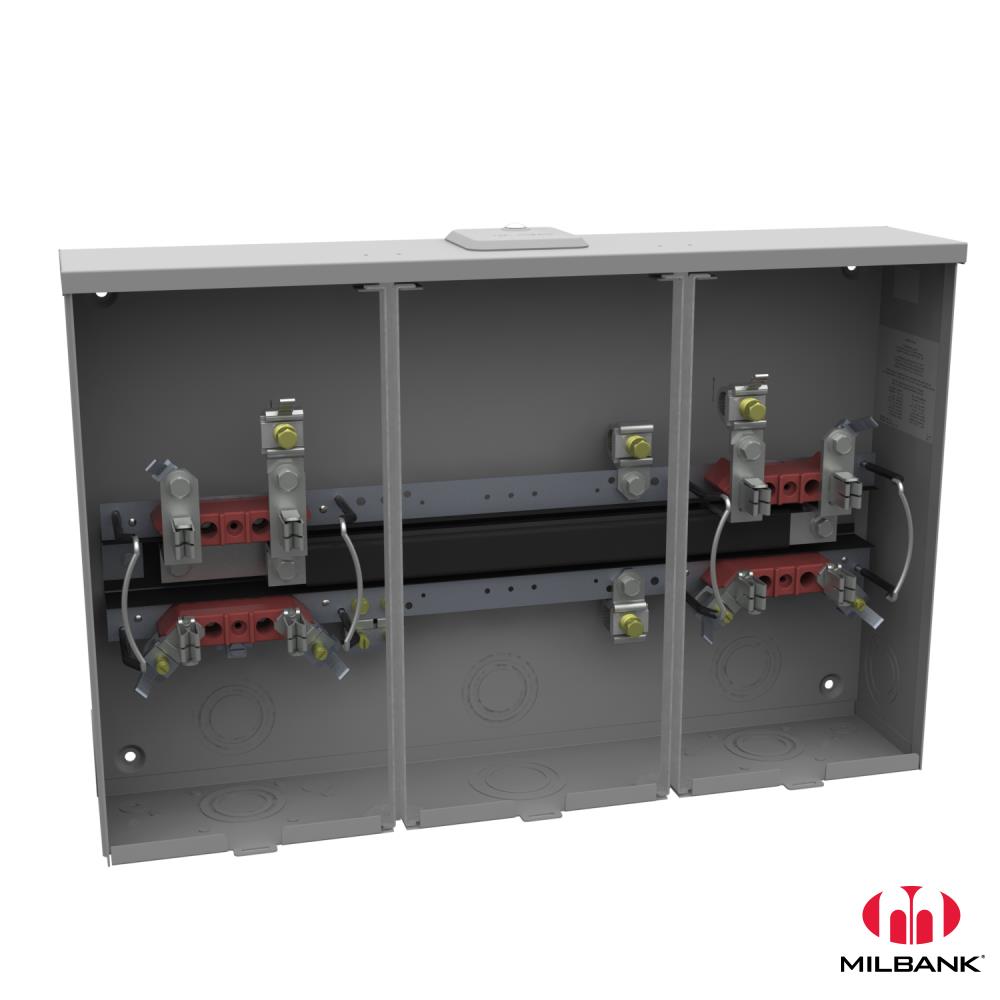 Milbank U8032XLKK 300 VAC 100 Amp 4Terminal 1Phase 2Position