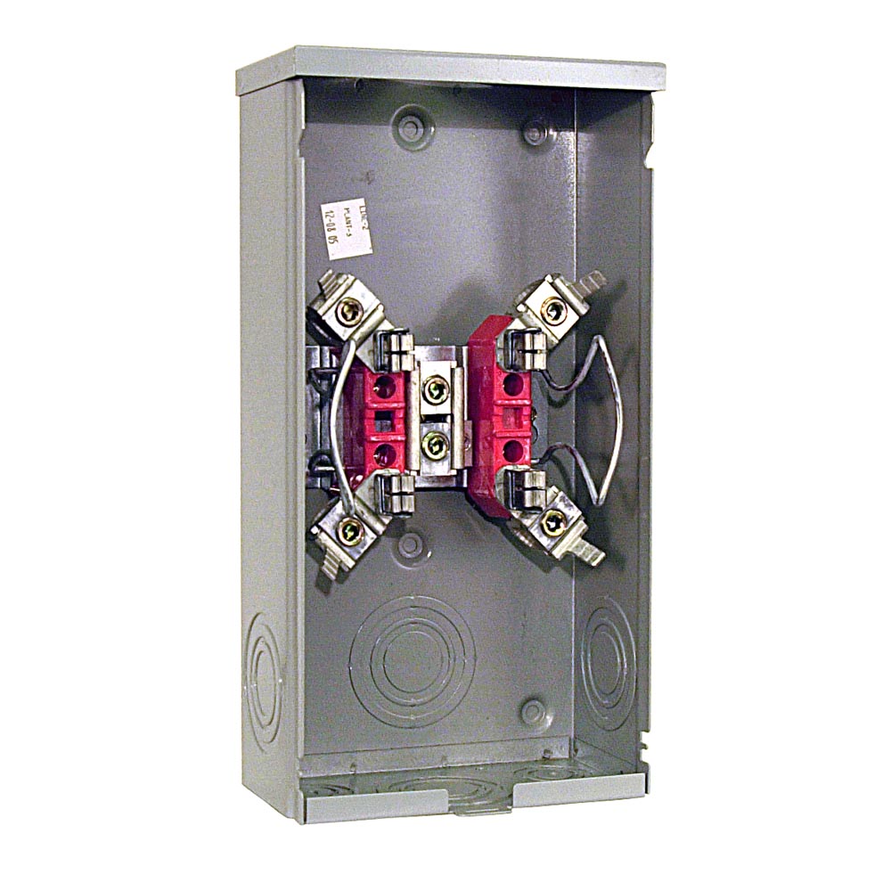 Product image for Milbank U8949-RL-TG-KK-CECHA 4 Terminal Ringless Small Hub Open Triplex Ground Horn Bypass Commonwealth Edison Chicago Housing Authority