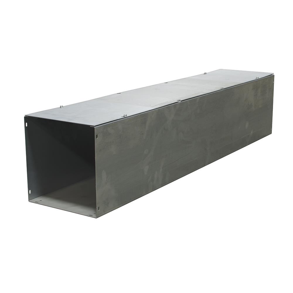 6x24x6 Screw Cover Wireway Type 1 UL Listed Steel No Knockouts No Paint