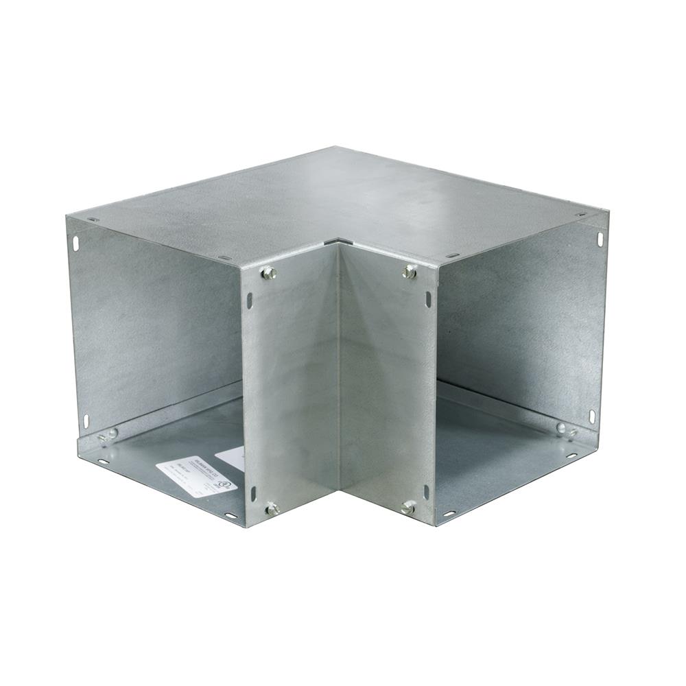 16x11.875x16 Wireway Elbow 90 Side Wall Access No Paint Steel