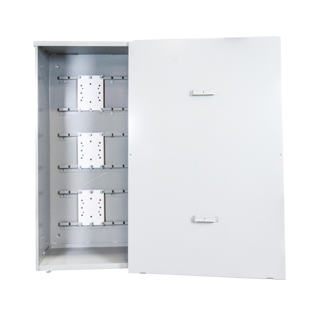 46x14x30 Screw Cover Type 3R UL Listed Aluminum No Paint  No Knockouts Padlocking Provision Lift Handles Rack Installed