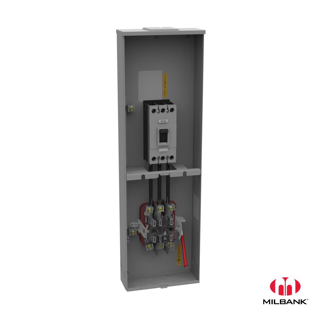 7 TERM RNGLS LRG CLS PLT LVR BYPS 1-200 AMP MN BRKR 480V COLD SEQ