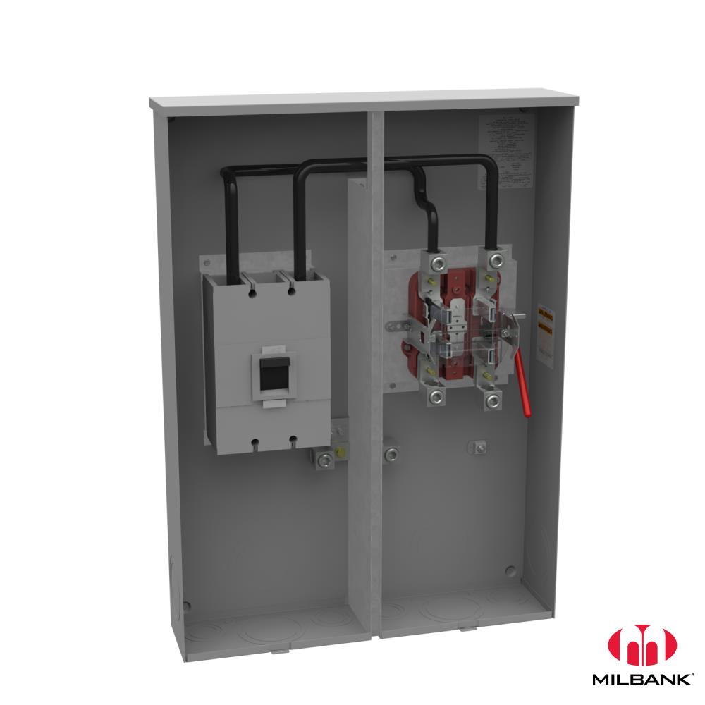 Milbank U5797O400CB 4 Terminal Ringless Plain Top Lever Bypass 1400