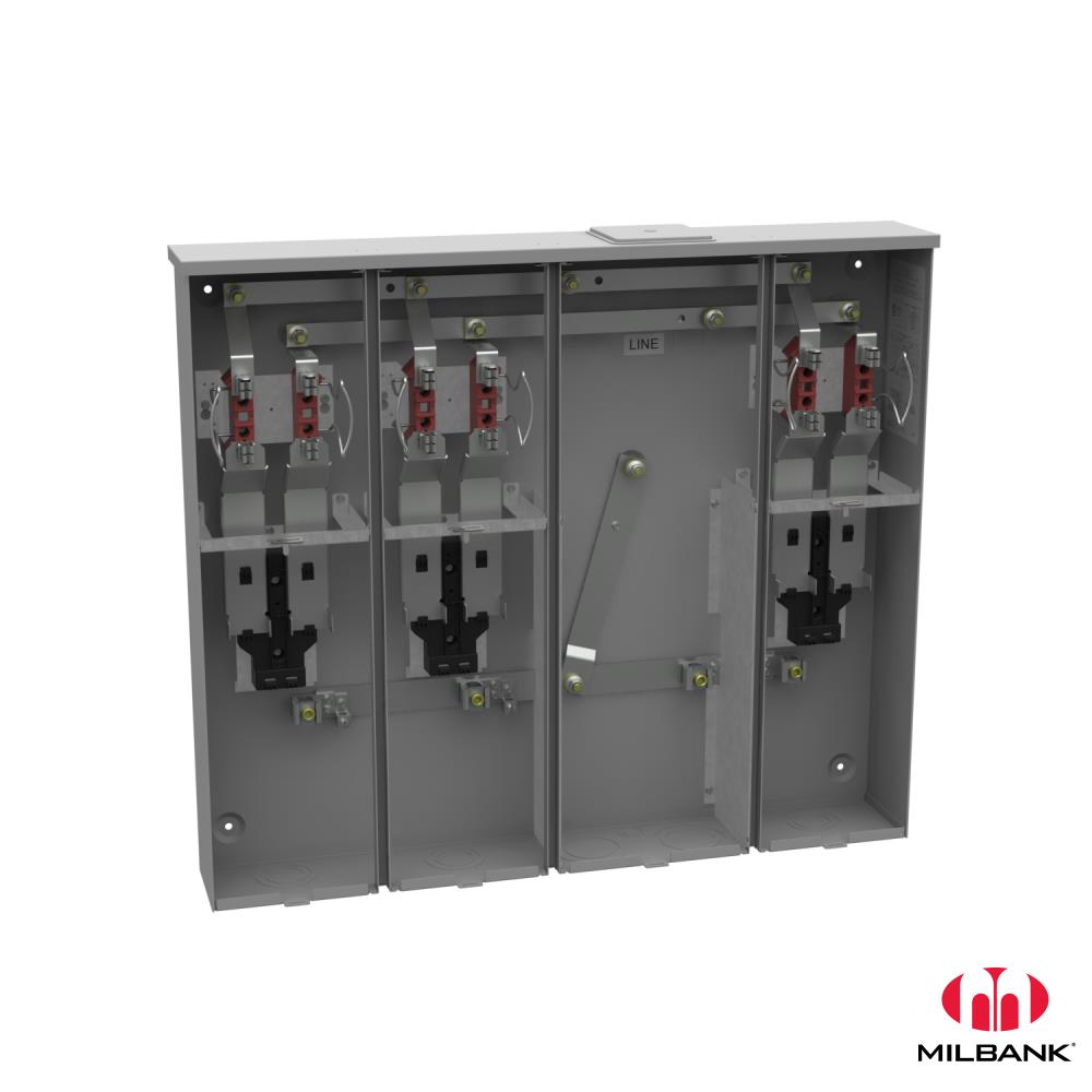 4 TERM RNGLS LRG CLS PLT 3 POS 3-200 AMP MN BRKR PROV 22K AIC