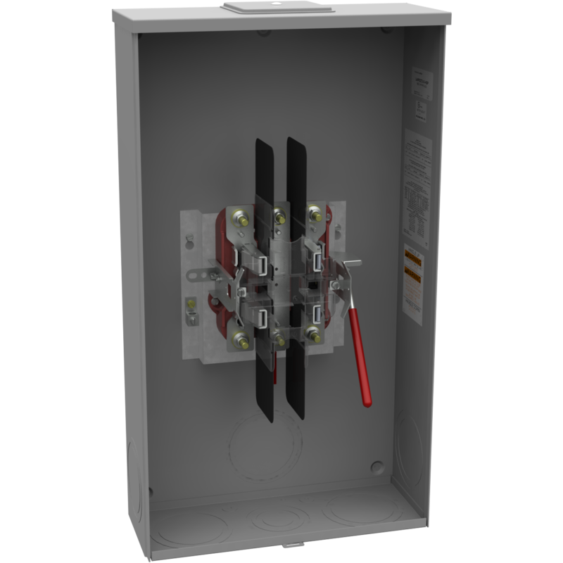 Milbank U6272XHSP 4 Terminal Ringless Lever Bypass Stainless Steel