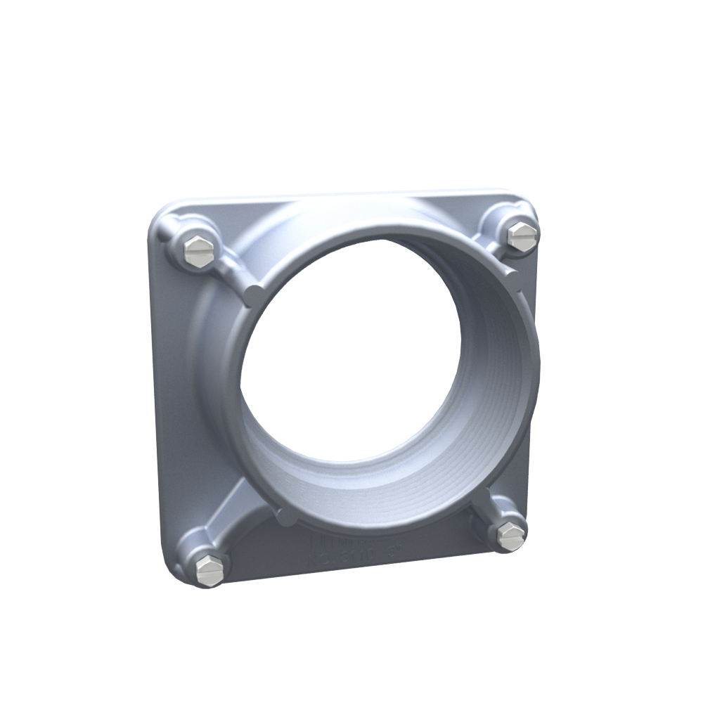 Product image for Milbank A8110-HS 3 Inch Hub With Stainless Steel Mounting Screws
