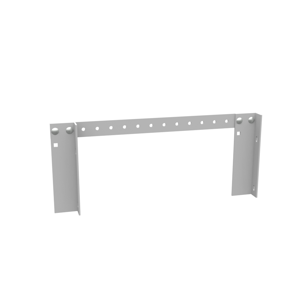 Wireway Hanger Non UL Listed 6x6 Wireway ANSI 61 Gray Steel