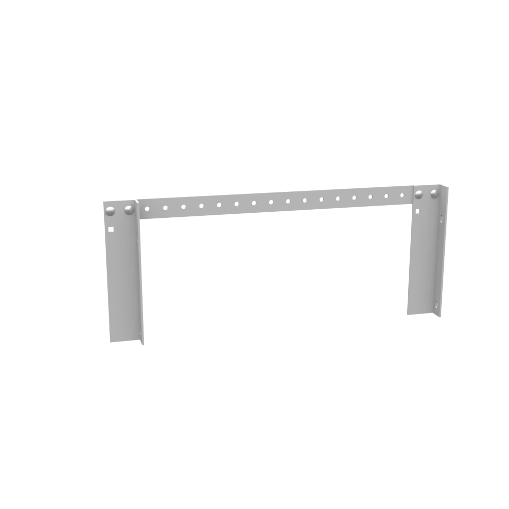 Wireway Hanger Non UL Listed 8x8 Wireway ANSI 61 Gray Steel