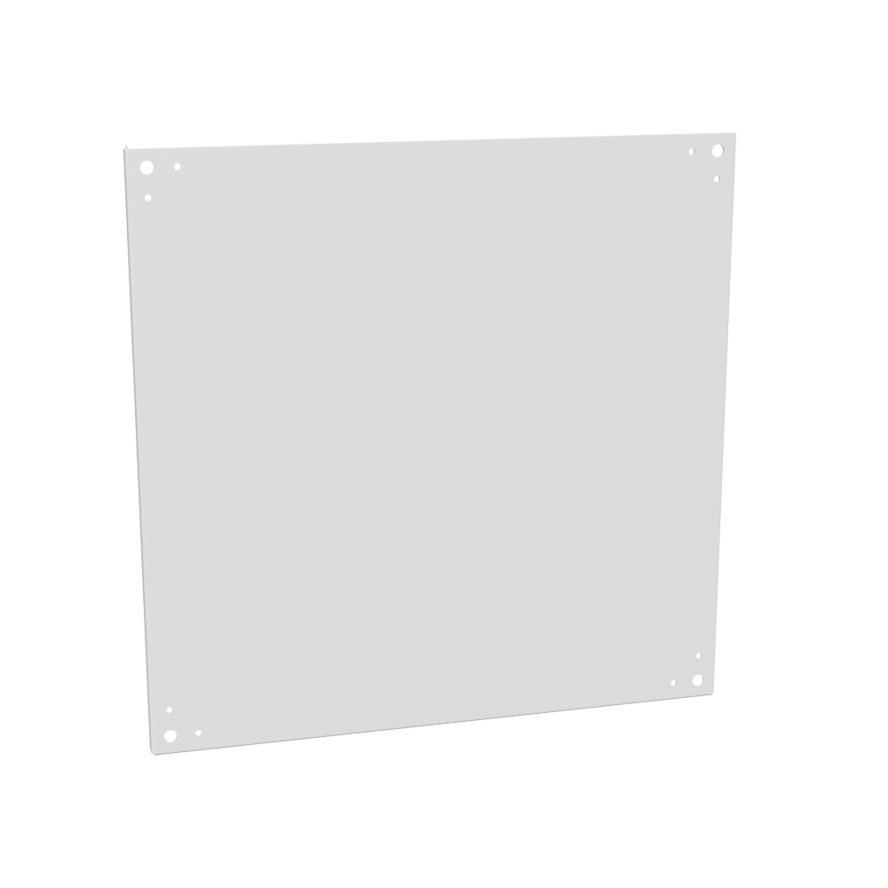 Back Panel Non UL Listed 30x30 Hinge Cover White Steel