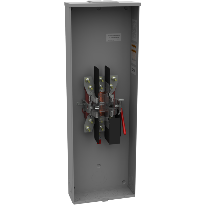 MILBANK U1079X 400A 1MTR SOCKET Gordon Electric Supply, Inc.