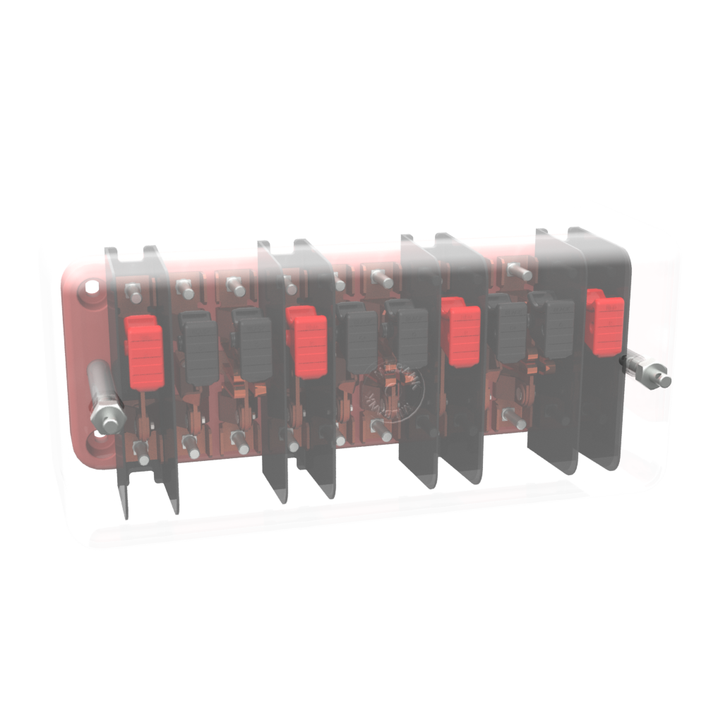 10 POLE TEST SW CONFIG 0110 WITH COVER
