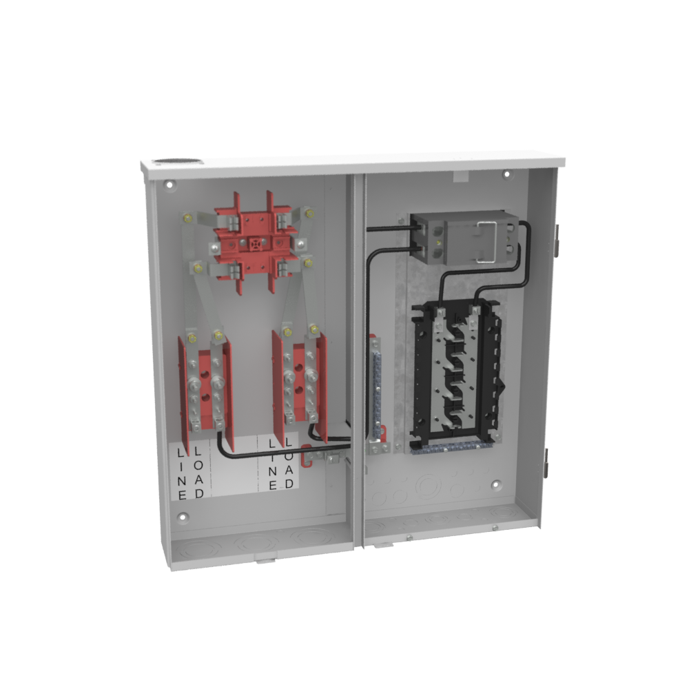 Product image for Milbank U214MTBPL Combo Meter Main with Load Center