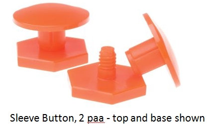 Product image for Chance PSC4060600 4-Pair Protective Sleeve Button