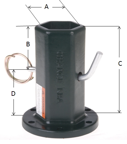 Product image for Hubbell Power 630012HD Anchor Bar Adapter