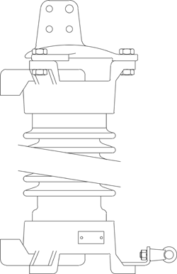 Product image for CHANCE 2195093001 VL Arrester, 8.4k