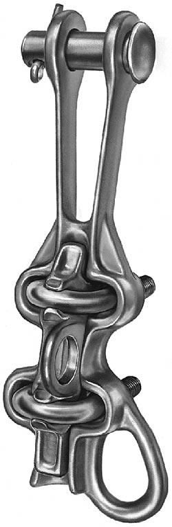 Product image for Hubbell Power BDE46C 6 to 4/0 AWG Bronze Straight Line Strain Clamp Bolted Deadend
