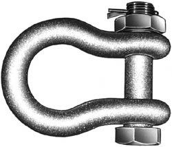 Product image for CHANCE 946693001 SHACKLE, ANCHOR (U