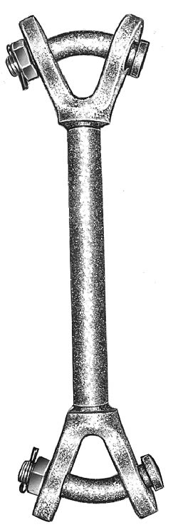 Product image for CHANCE HYYC50157 LINK, DUCTILE Y-Y-
