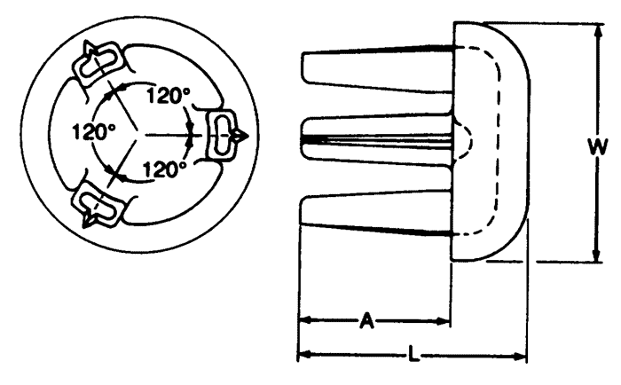 Product image for HPS ACBIH34 END CAP, AL TUBING