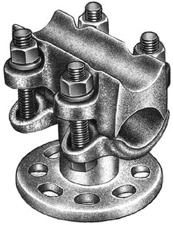 Product image for CHANCE ACS163 SUPPORT, BUS AL HORIZ