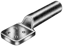 Product image for Burndy BCL024C TERMINAL, COPPER COMPRESSION, TERMINAL, 4/0 CU STR, 4 HOLE PAD