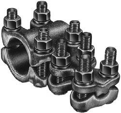 Product image for HPS TTC806025 TEE, BRZ BOLTED TUBE