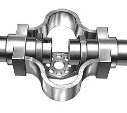 Product image for Anderson WURF305 3 Inch Run Aluminum Tube to Insulator Weldment Expansion Bus Support