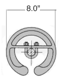 Product image for CHANCE 2717613001 RING, CORONA, 8 I