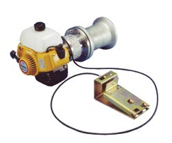 Product image for Hubbell Power C3081190 1000 lb Gasoline?Drive Capstan Hoist