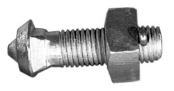 Product image for Chance PS6280 3/4 x 2-1/2 Inch Pole Band Cone Head Bolt