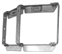 Product image for Hubbell Power C2120142 2000 lb Steel Rack Frame Transformer Mounting Bracket