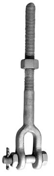 Product image for Hubbell Power 15834 3/4 x 14 Inch Clevis Bolt
