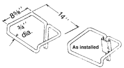 Product image for CHANCE FT70025 STEP, LADDER RUNG TY