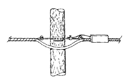 Product image for Hubbell Power 7901 2-1/2 Inch Steel 1-Bolt Straight Suspension Clamp