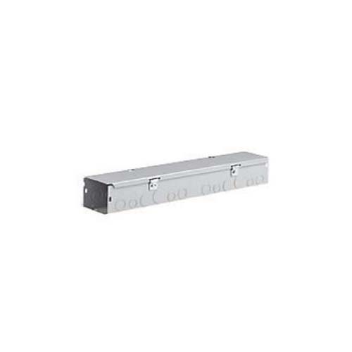 N1 Connector (Hinged-Cover/Screw-Cover Wireway) 12X12 Carbon Steel - Gray