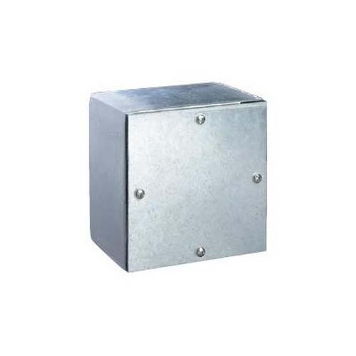 N4 Gasketed Screw-Cover 6X6X4 Carbon Steel - Galvanized