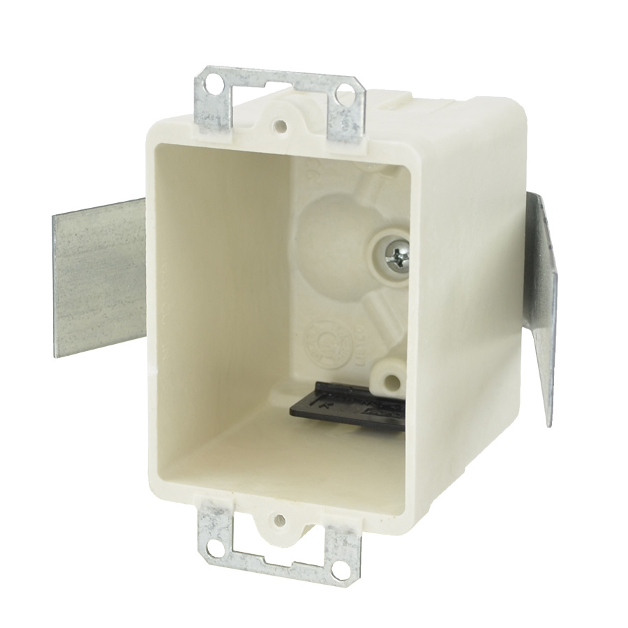 Product image for Allied Moulded Products 9361-ESK 1-Gang 16.0 Inch . Snap Bracket Speed Clamp Old Work Outlet Box