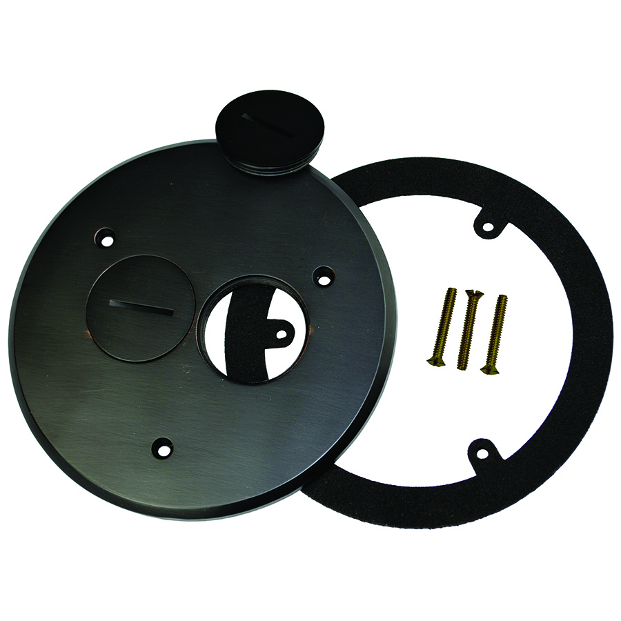 Product image for ALLIED FB-3DBCVR ROUND DPL DRK BRNZ