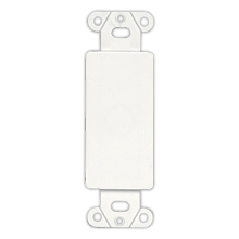 Eaton decorator wallplate adapter, Flush mount, Brown, Blank, Thermoplastic