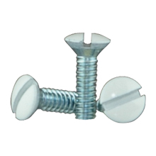 Eaton polycarbonate wallplate screws, Toggle and Receptacle Wallplate Screws, Light almond, Metal, #6-32 x 1/2