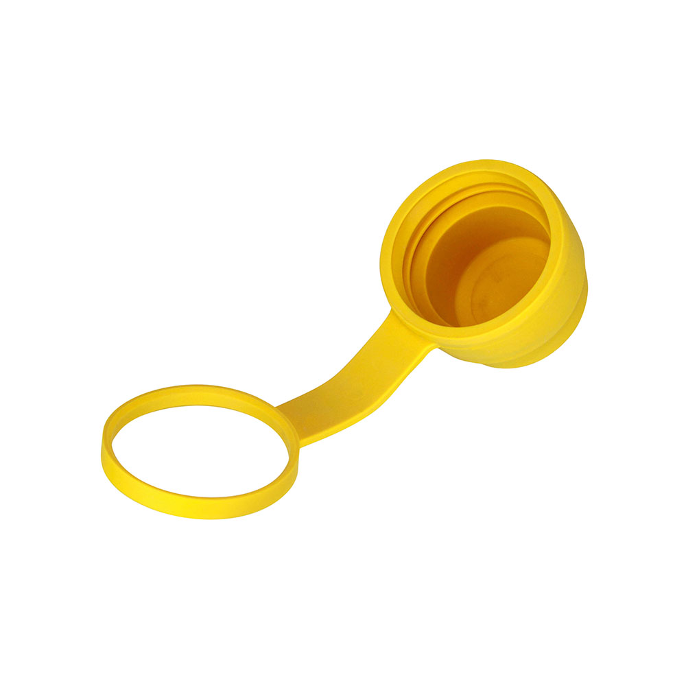 Eaton arrow hart surge protection watertight plug closure cap, Yellow, 1000 psi, Santoprene, Used with 30A HartLock plugs