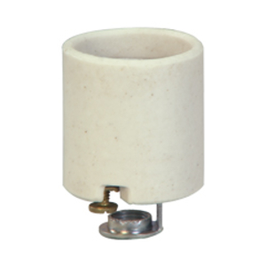 Eaton lampholder, Standard, lamp stem, bracket mounting , Keyless switch, White, Porcelain, 250V, 660W 422904