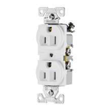 Recp TVSS 15A 125V 2P3W Led & Alarm WH 3619149