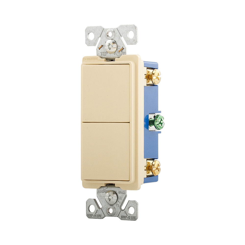 Switch Deco Comb SP/SP 15A 120/277V IV 4750366