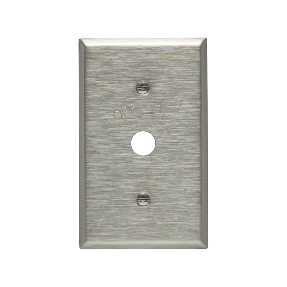 Eaton Power outlet and locking wallplate, Premarked 