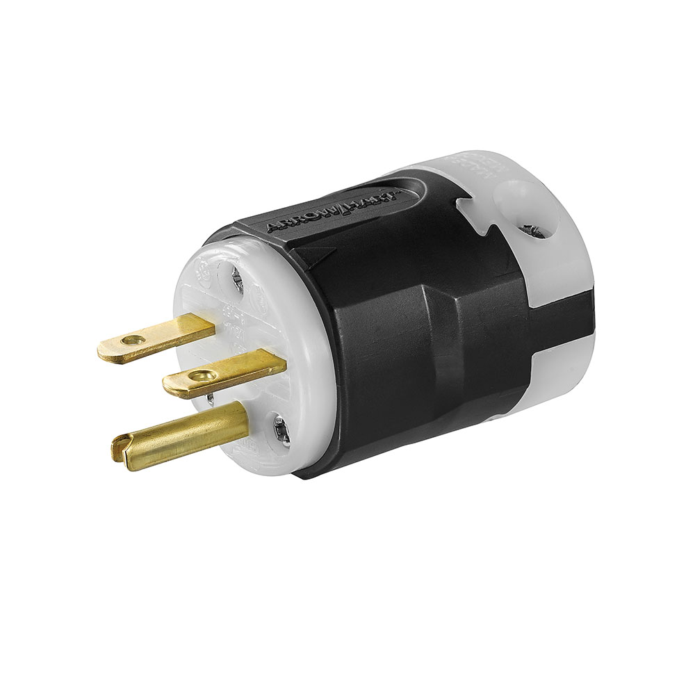 Hubbell 5666C Dead Front Plug 15a 250v for sale online 